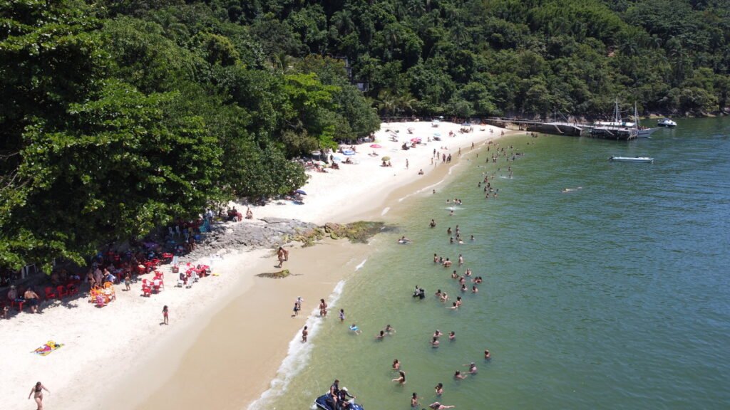 Praia do Araçá, Ilha de Jaguanum, Mangaratiba — foto 007